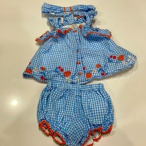 Joie baby girl outfit set 0-3 months